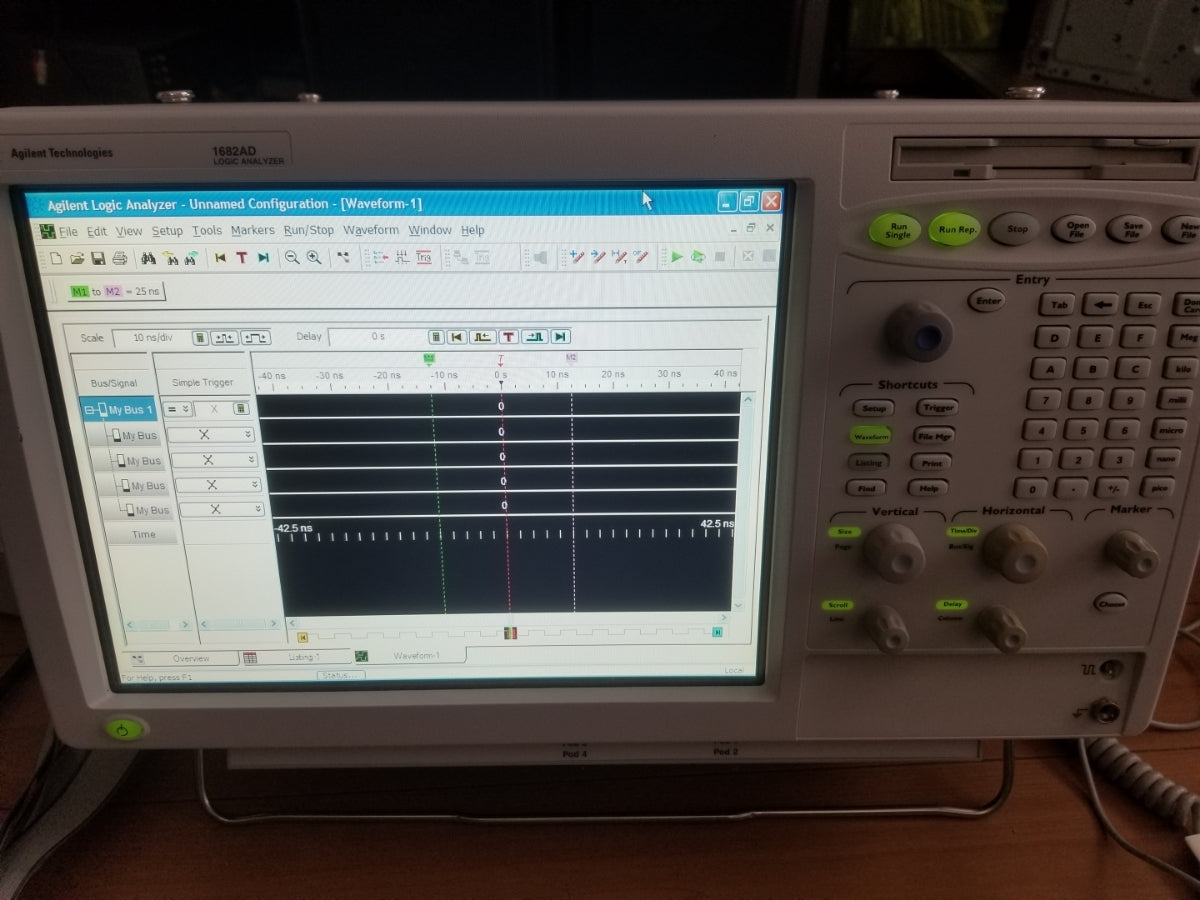 Agilent 1682AD Logic Analyzer 68CH (for parts or not working) [p668601796]