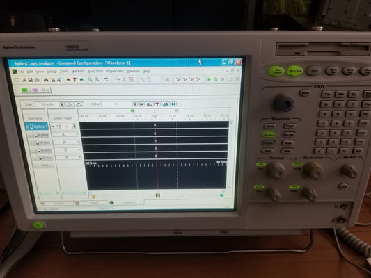 Agilent 1682AD Logic Analyzer 68CH (for parts or not working) [p668601796]