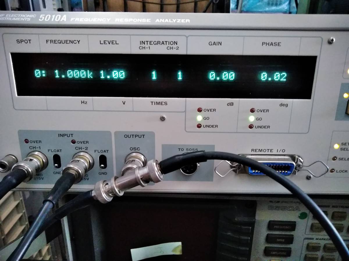 NF 5010A Frequency Response Analyzer 10mHz-20kHz 10 Points [p673491882]
