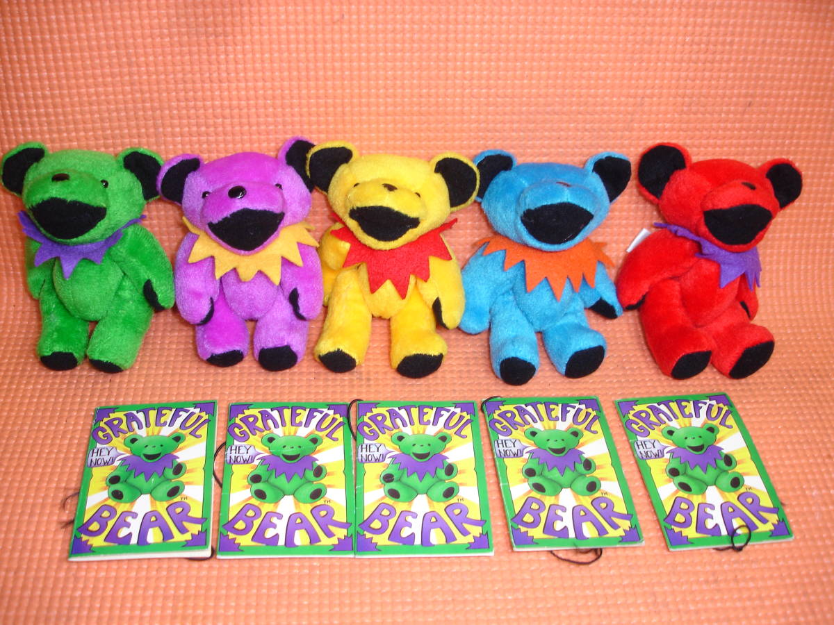 KYOWA 5-inch 5-piece Set Complete Movable Hands and Feet Green Purple Yellow Blue Red [f426478437]