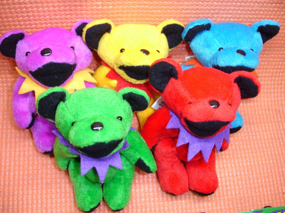 KYOWA 5-inch 5-piece Set Complete Movable Hands and Feet Green Purple Yellow Blue Red [f426478437]