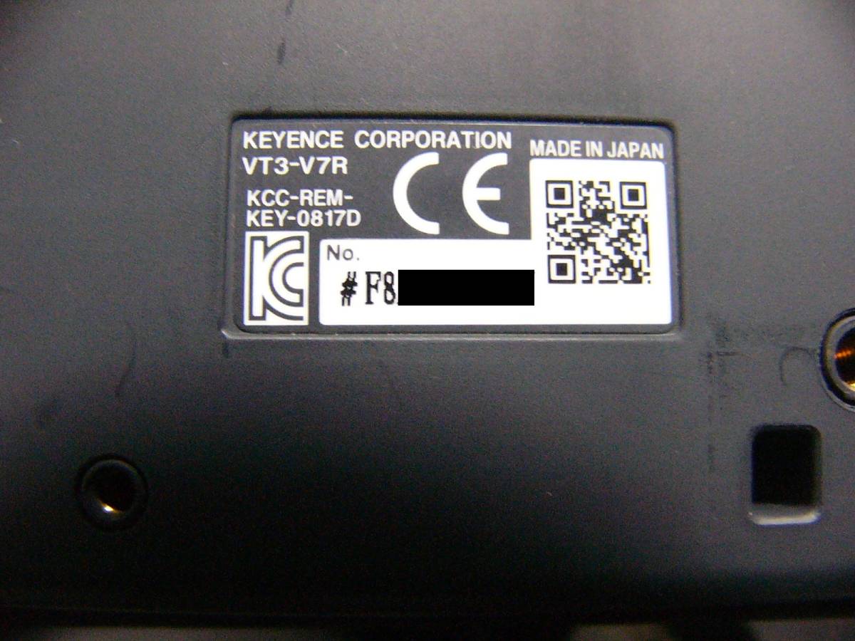 Keyence VT3-V7R Touch Panel 7 inch VGA with 2 Cables [w444534297]