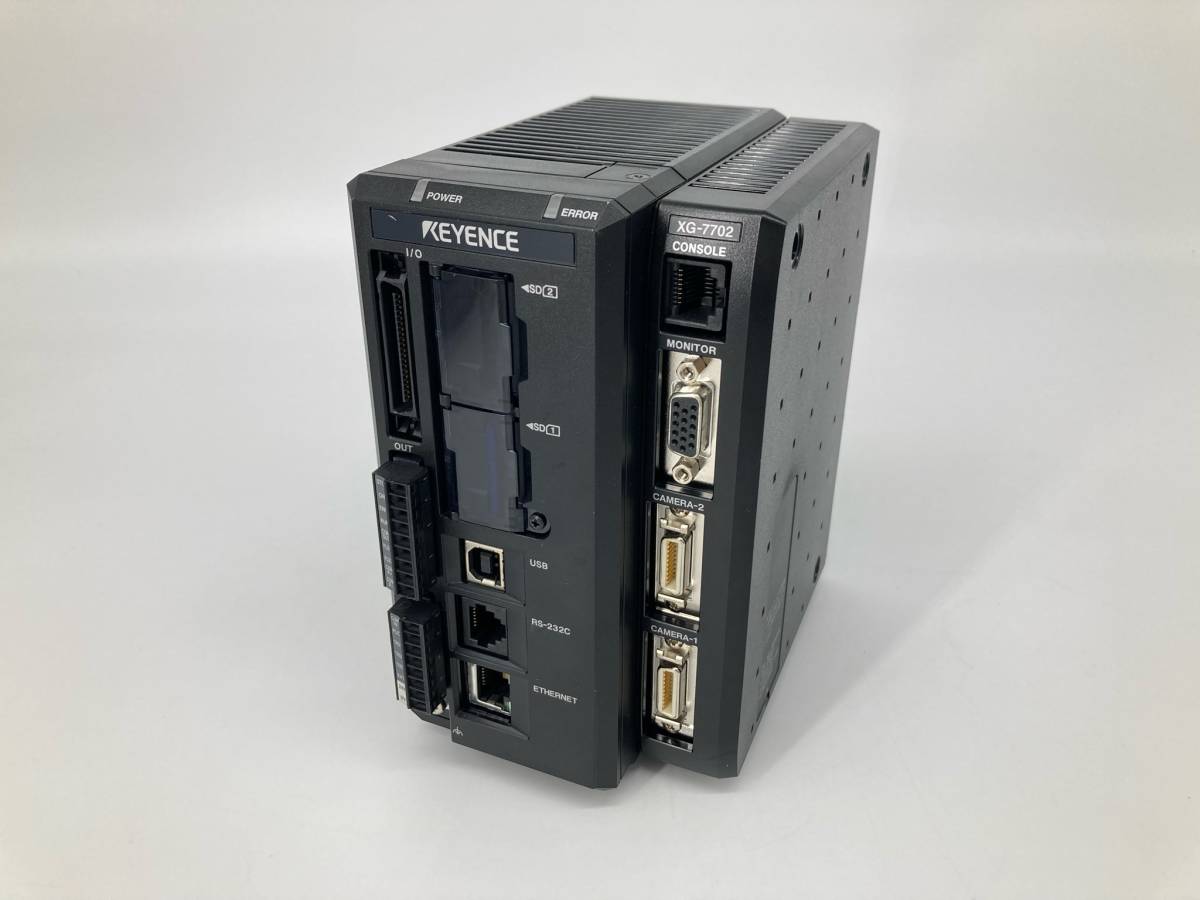 Keyence XG-7702 Image Processing System with OP-87133 [x789276228]