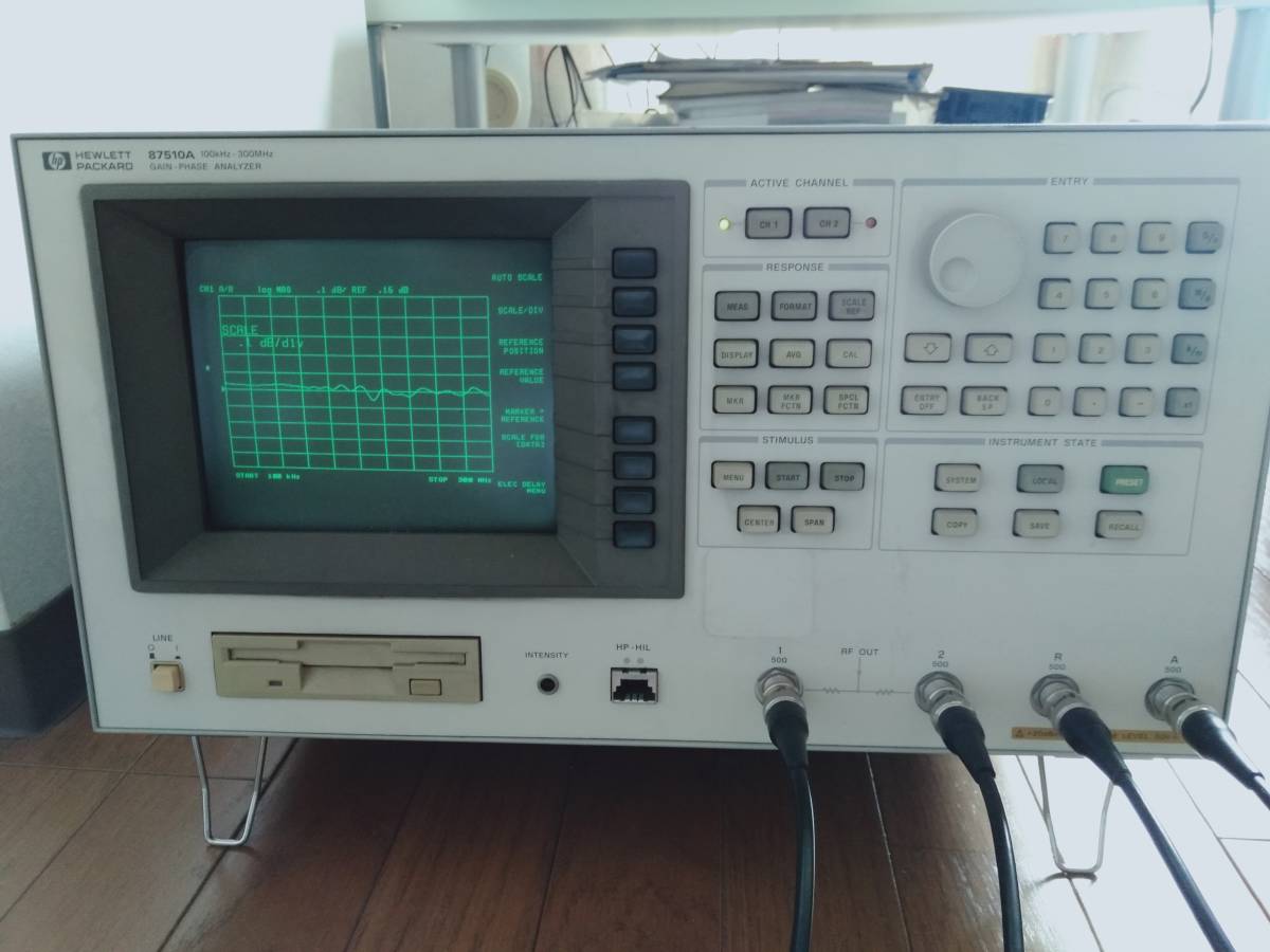 HP 87510A Gain-Phase Analyzer 100kHz-300MHz [f1001930340]