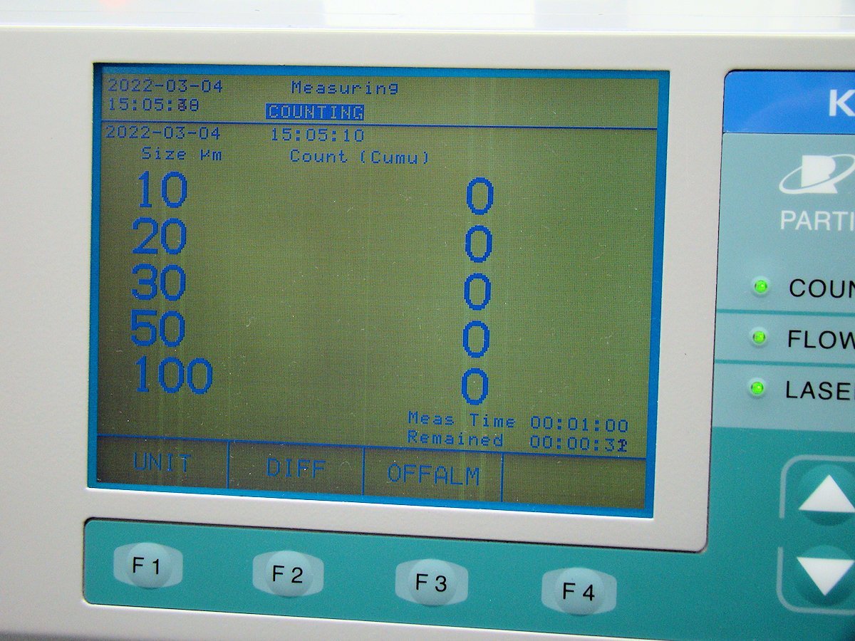 Rion KC-20A Airborne Particle Counter [j1040740122]