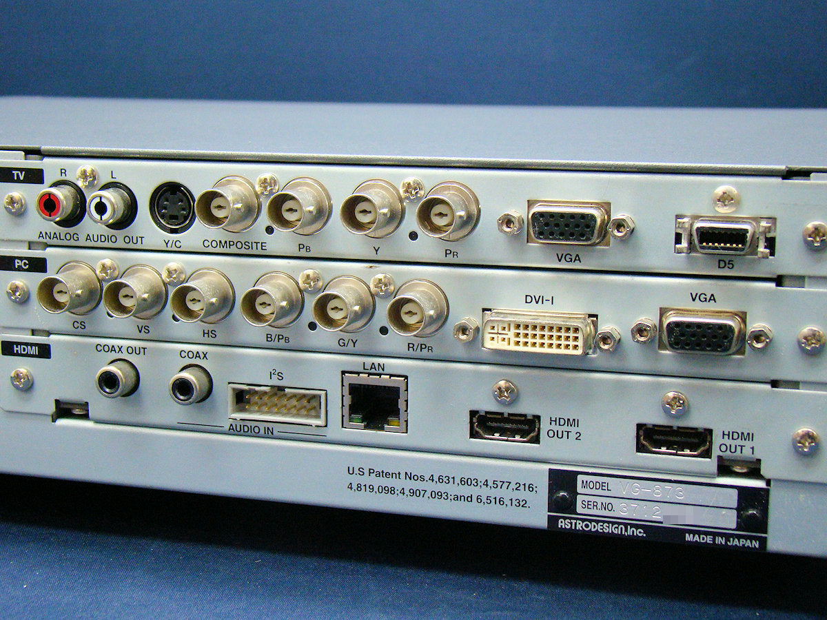 Astro VG-873 Programmable Video Signal Generator HDMI 300MHz [l1041957839]