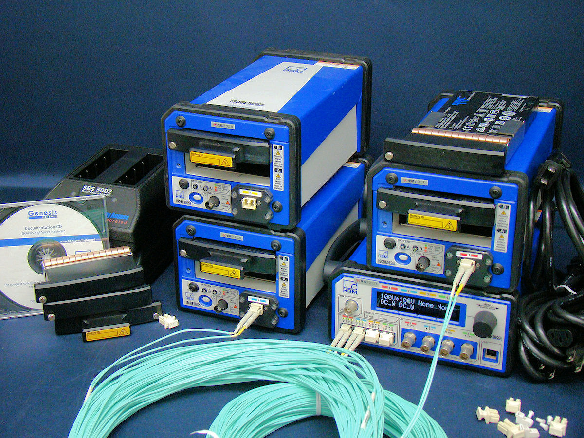 HBM ISOBE5600 High EMI Insulated Probe Floating Measurement Optical Fiber Transmission Reception Unit Set [w1041959099]