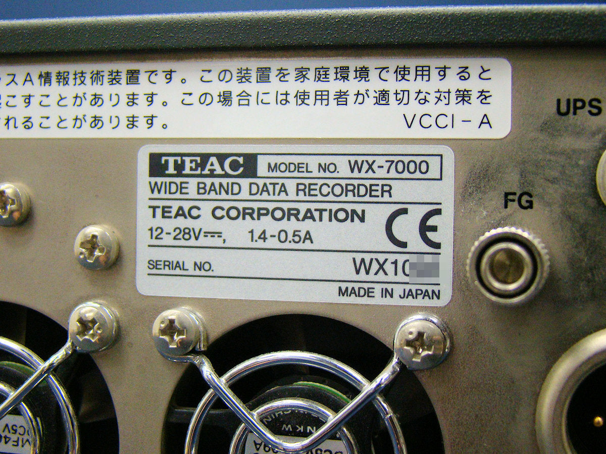 TEAC WX-7000 WX-7032 Wideband Data Recorder 32CH [n1042763527]
