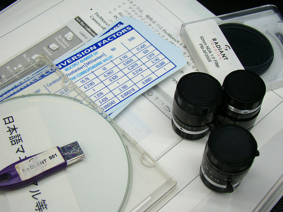 PROMETRIC PM-1000 Color Distribution Measurement System Imaging Colorimeter Photometer [v1042880727]