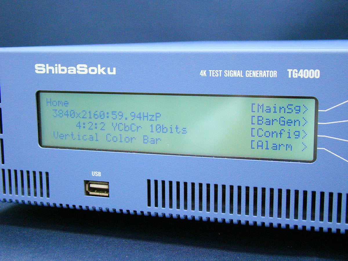 Shibasoku TG4000 4K Test Signal Generator [l1042888041]