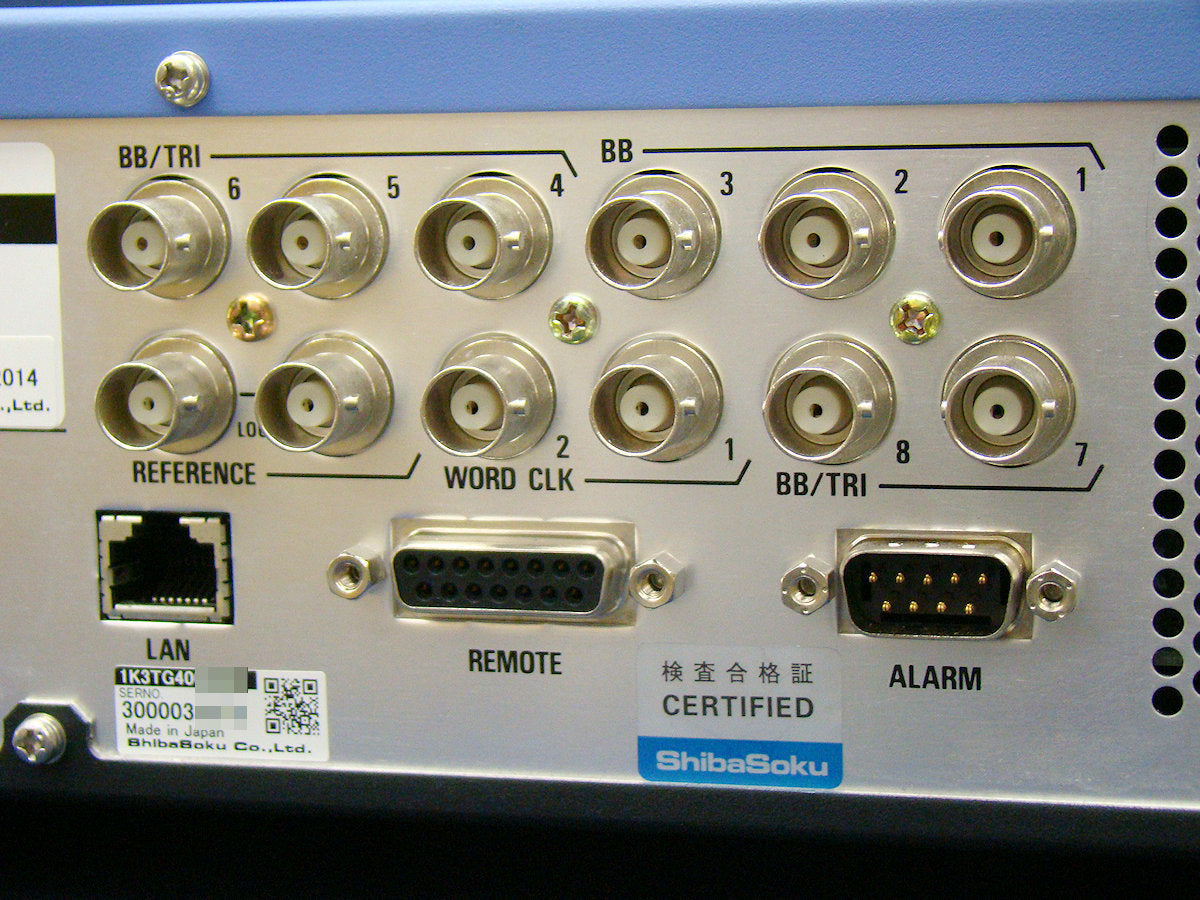 Shibasoku TG4000 4K Test Signal Generator [l1042888041]