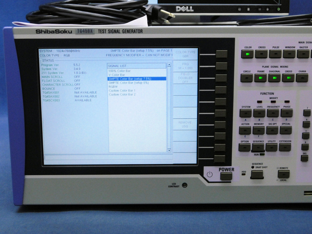 ShibaSoku TG45BX Test Signal Generator with HDMI Output Unit [h1042962801]