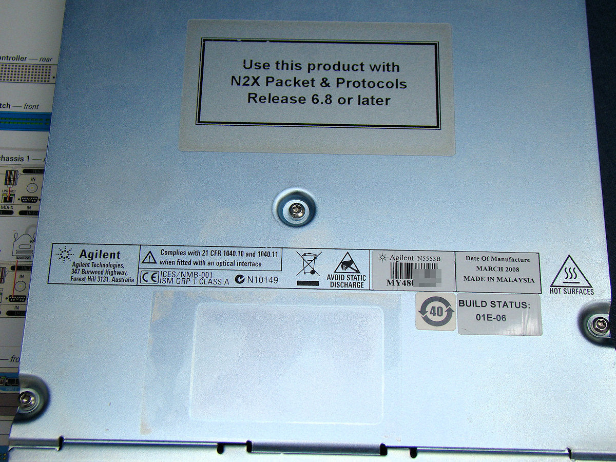 Agilent N5553B 10/100/1000 Ethernet Test Card 4 Ports [r1043121344]