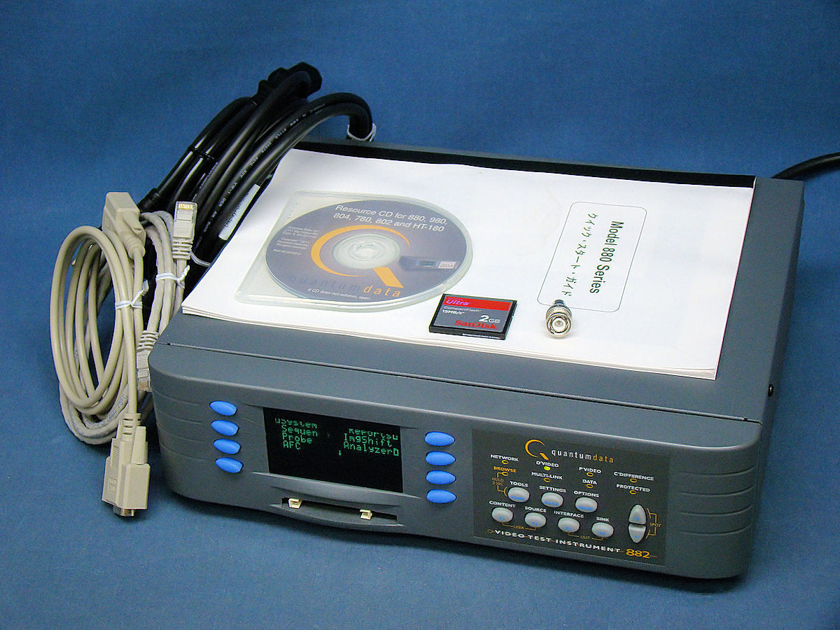 QUANTUM DATA 882E Video Test Generator Display Port 1.1a [o1043163980]