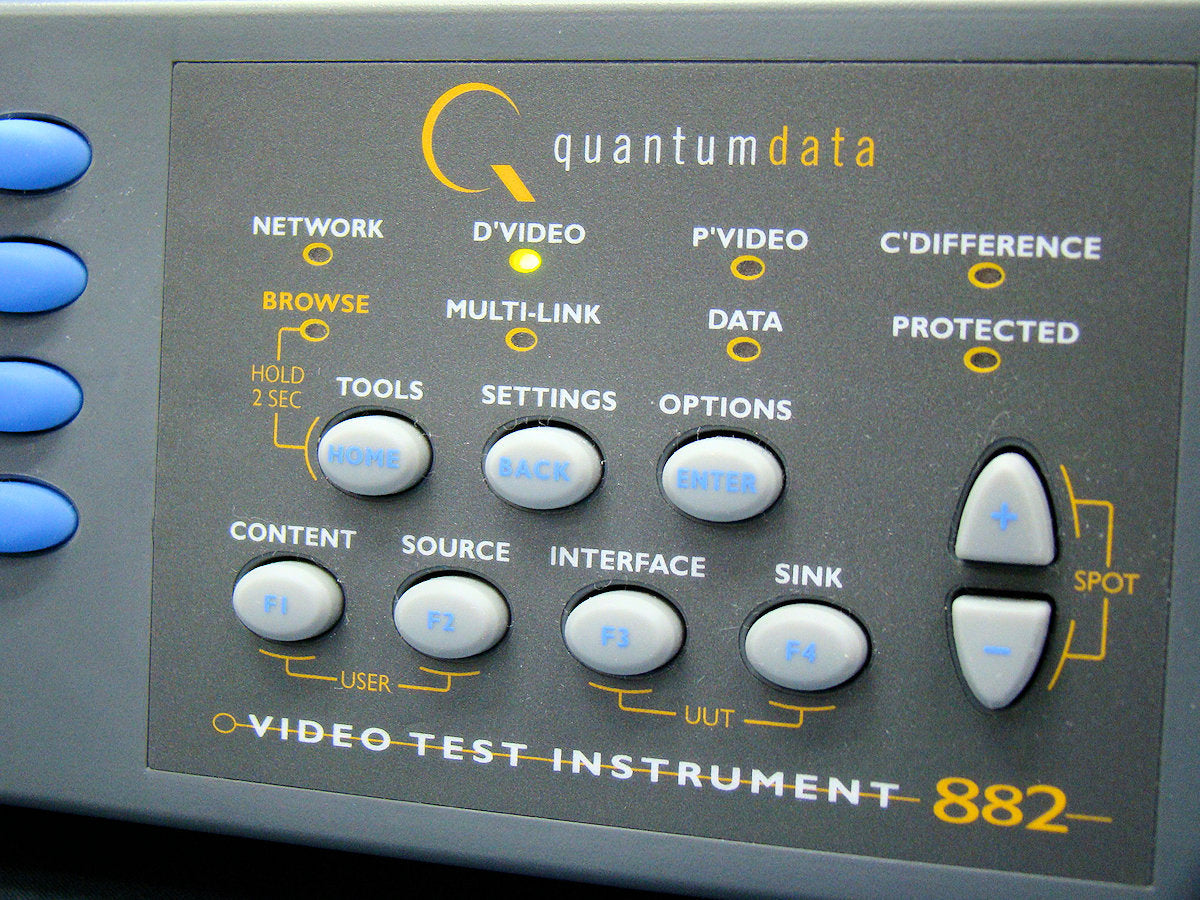 QUANTUM DATA 882E Video Test Generator Display Port 1.1a [o1043163980]