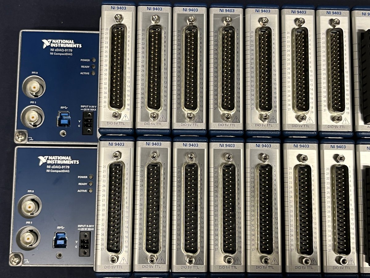National Instruments cDAQ-9179 14-Slot CompactDAQ Chassis Set of 2 [o1044877085]