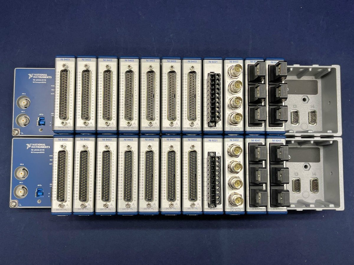 National Instruments cDAQ-9179 14-Slot CompactDAQ Chassis Set of 2 [o1044877085]