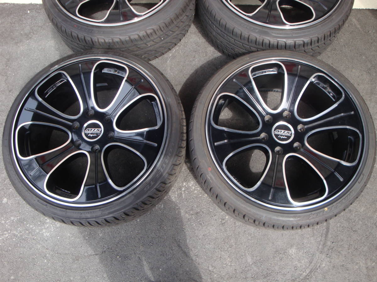 M.T.S MJ20-01S M Techno 20 Inch Aluminum Wheels + MAXTREK 225/35ZR20 Tires Set [x1048235801]