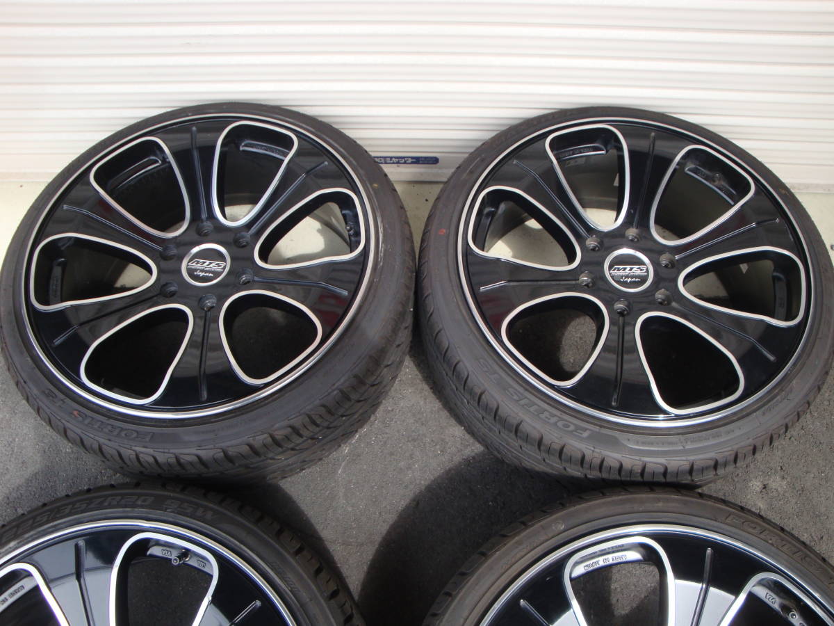 M.T.S MJ20-01S M Techno 20 Inch Aluminum Wheels + MAXTREK 225/35ZR20 Tires Set [x1048235801]
