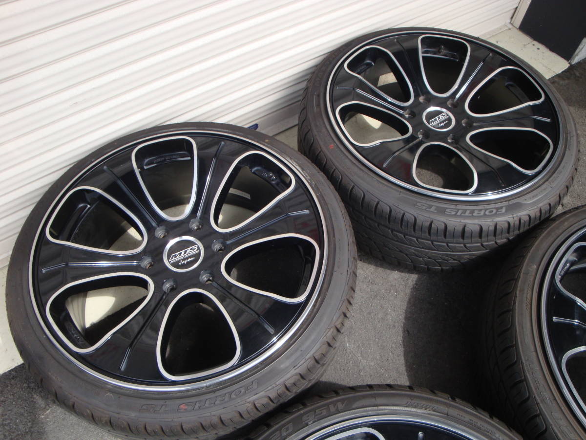 M.T.S MJ20-01S M Techno 20 Inch Aluminum Wheels + MAXTREK 225/35ZR20 Tires Set [x1048235801]