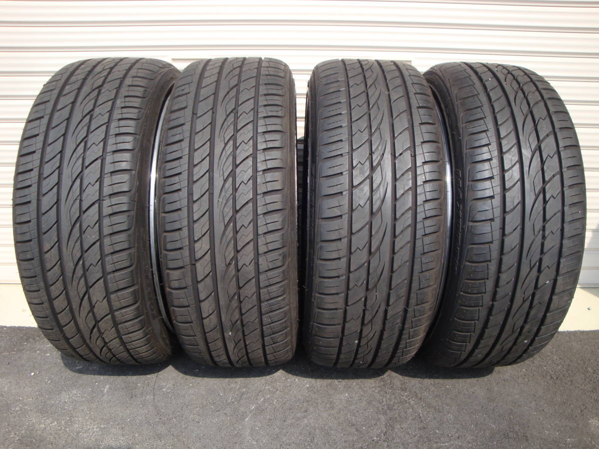 M.T.S MJ20-01S M Techno 20 Inch Aluminum Wheels + MAXTREK 225/35ZR20 Tires Set [x1048235801]