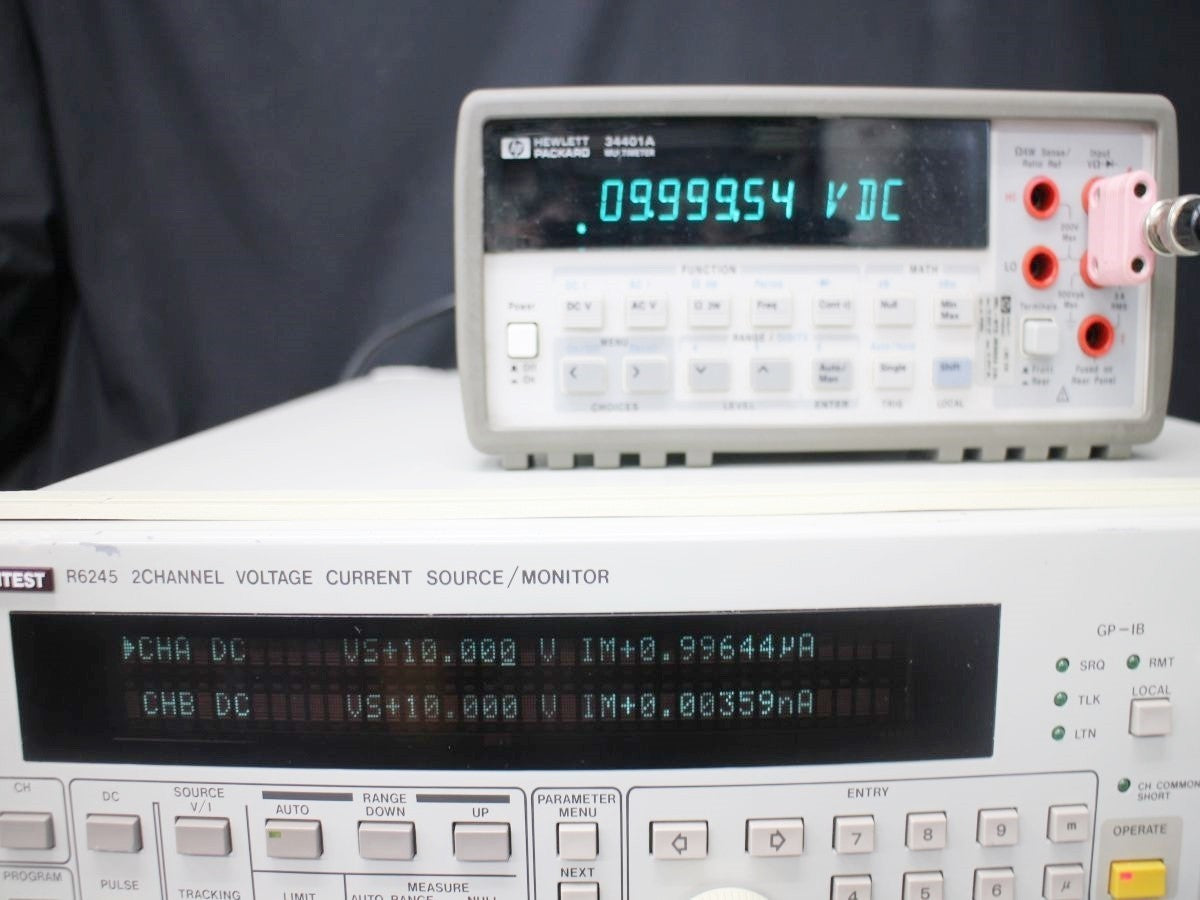 Advantest R6245 DC Voltage Current Source 2CH 200V 2A [p1048614501]