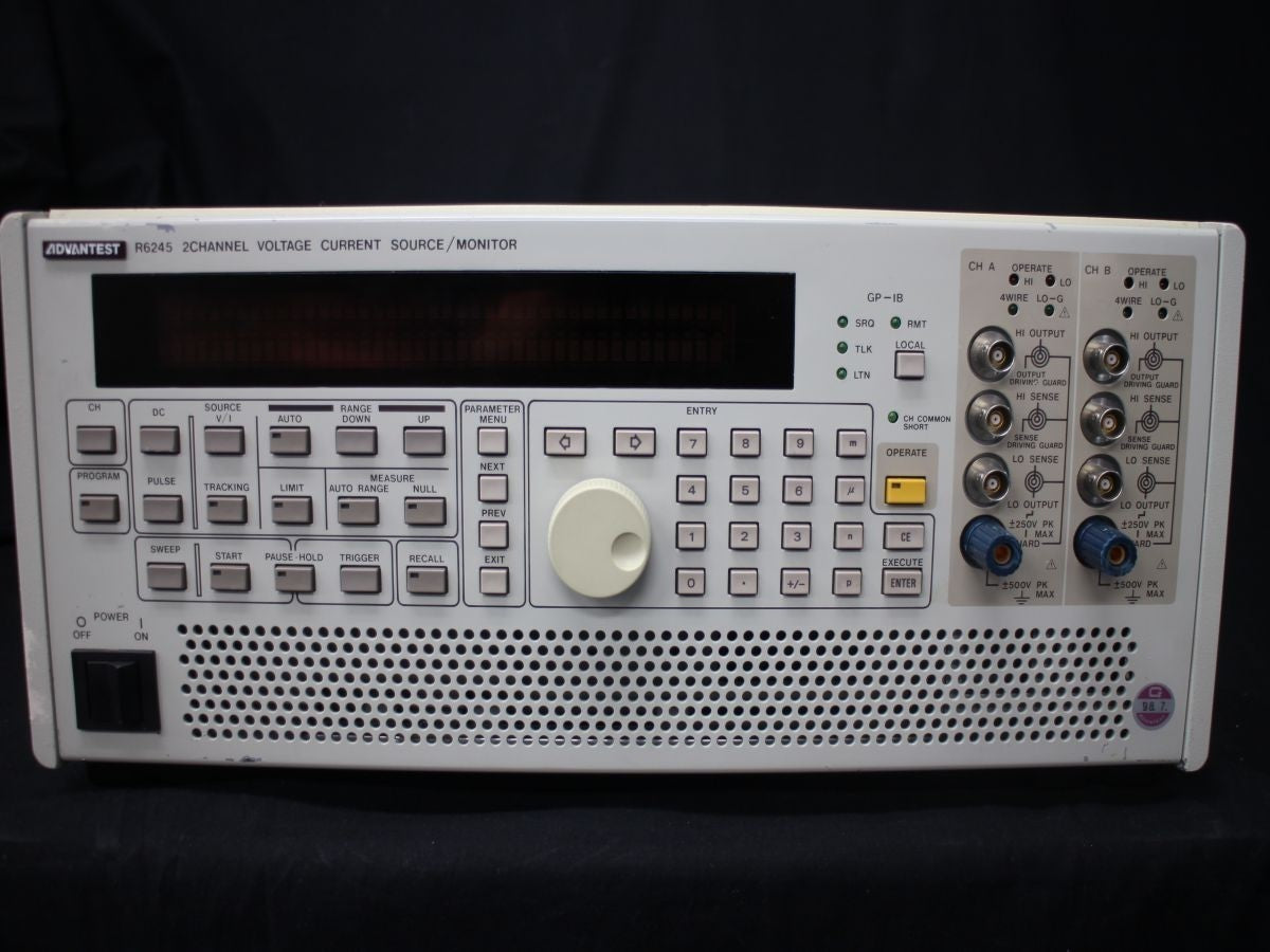 Advantest R6245 DC Voltage Current Source 2CH 200V 2A [p1048614501]
