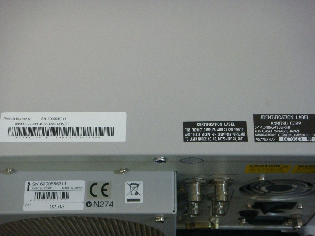 Anritsu MP1595A SDH/SONET Analyzer 40Gbps [1049669014]