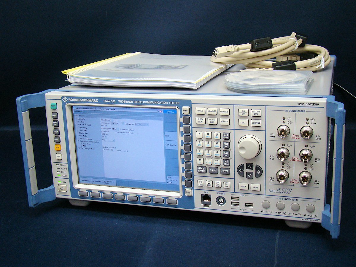 Rohde & Schwarz CMW500 Wideband Radio Communication Tester 6GHz [q1050164529]