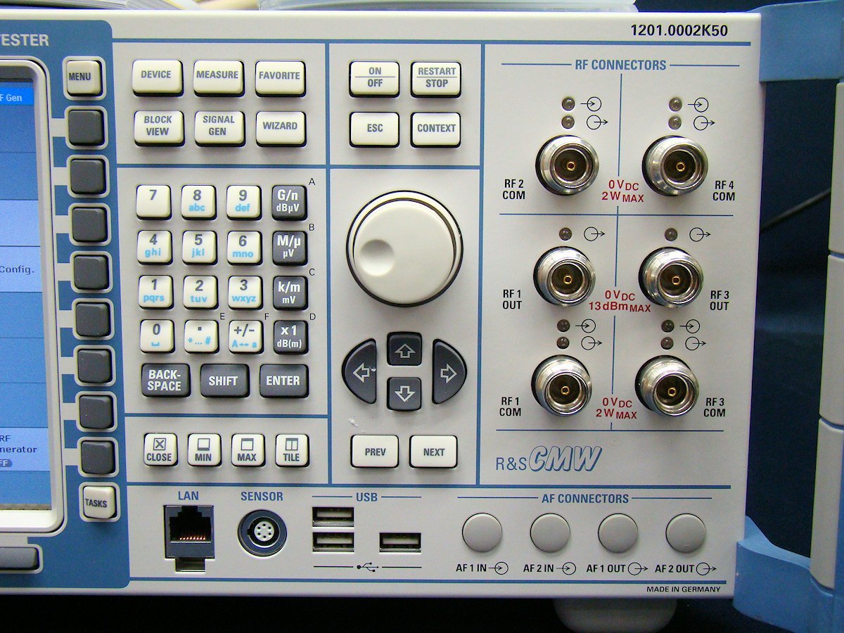 Rohde & Schwarz CMW500 Wideband Radio Communication Tester 6GHz [q1050164529]