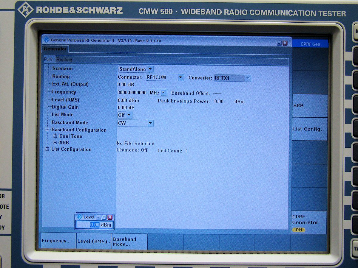 Rohde & Schwarz CMW500 Wideband Radio Communication Tester 6GHz [q1050164529]