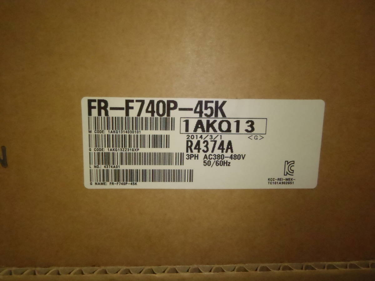 Mitsubishi FR-F740P-45K Inverter Body 400V 45Kw New Unopened [x1051023673]