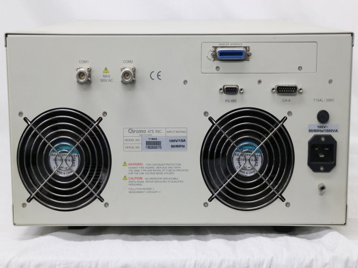 Chroma 11802 Programmable High Frequency AC Tester [d1051687178]