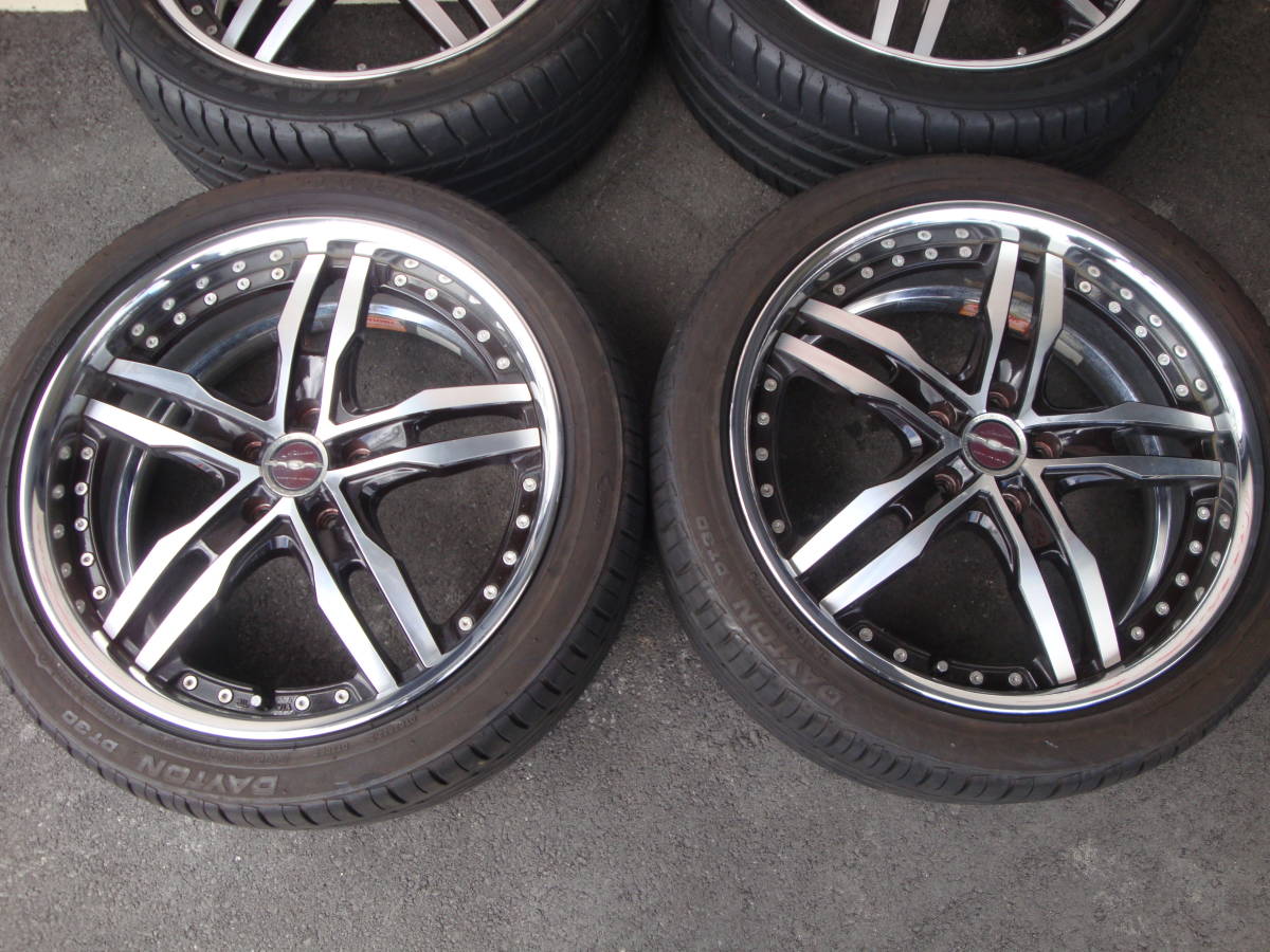 AME Sharen 19 Inch Aluminum Wheels + DAYTON 245/40R19 Tires + MAXTREK 245/40ZR19 Tires Set of 4 [k1053823051]