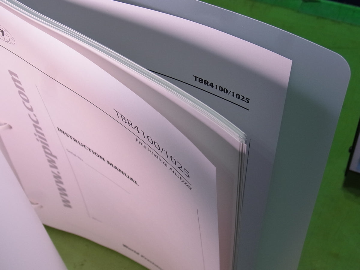 WPI World Precision Instruments TBR4100 Free Radical Analyzer [n1054410113]