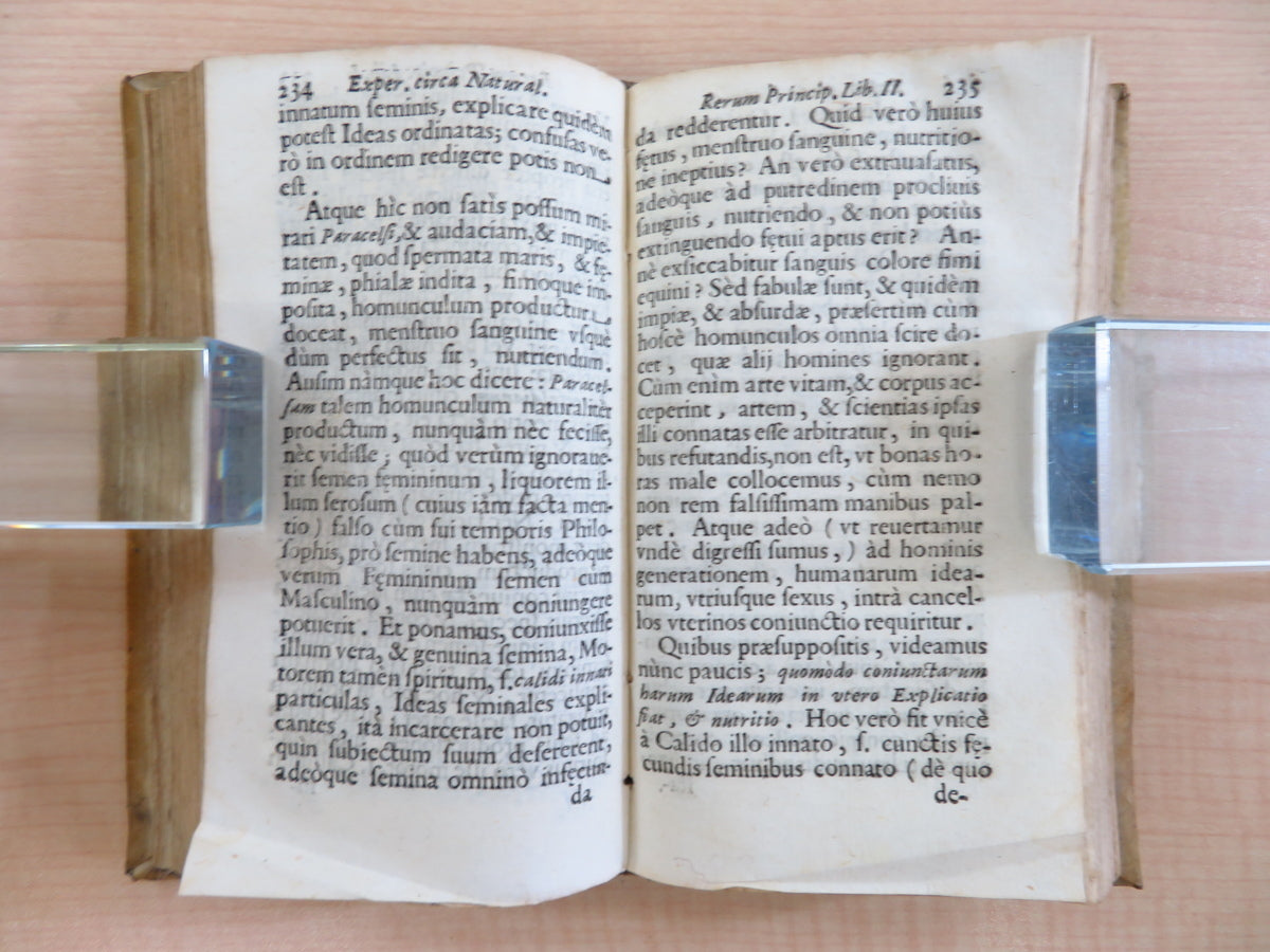 Davidis von der Becte D. Mindani 1688 First Edition Philosophy Book [w1055069791]