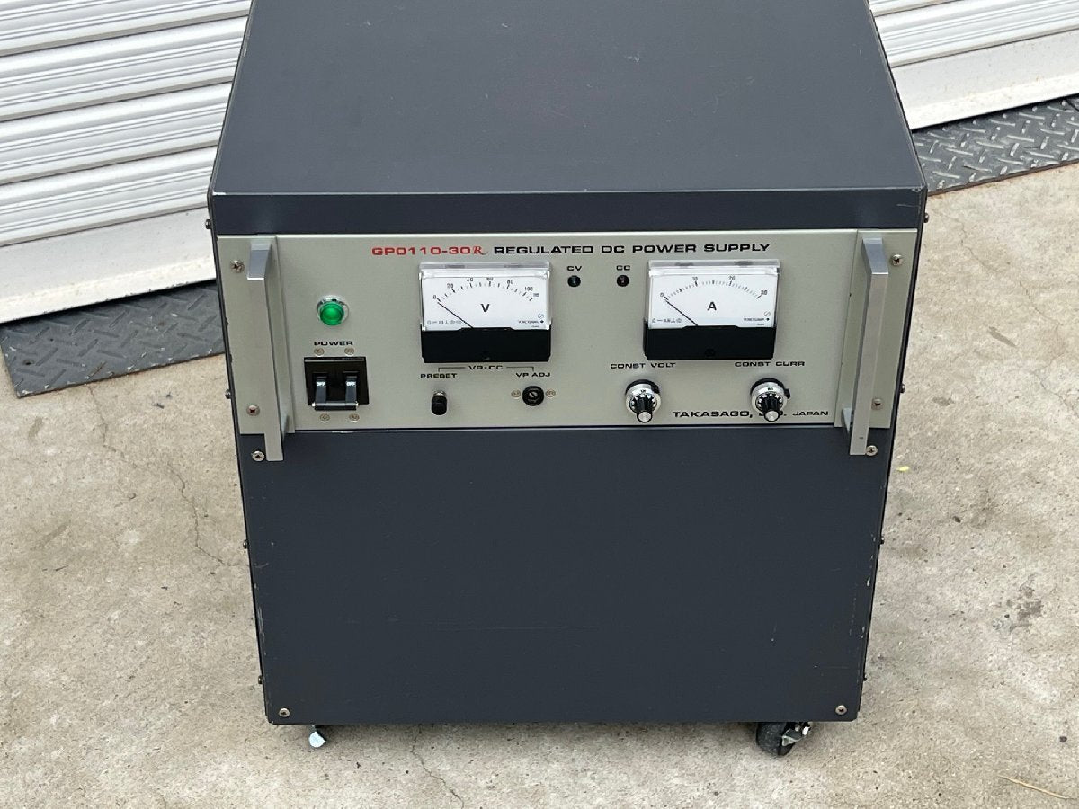 Takasago GP0110-30R DC Power Supply Constant Voltage Constant Current [b1055349871]