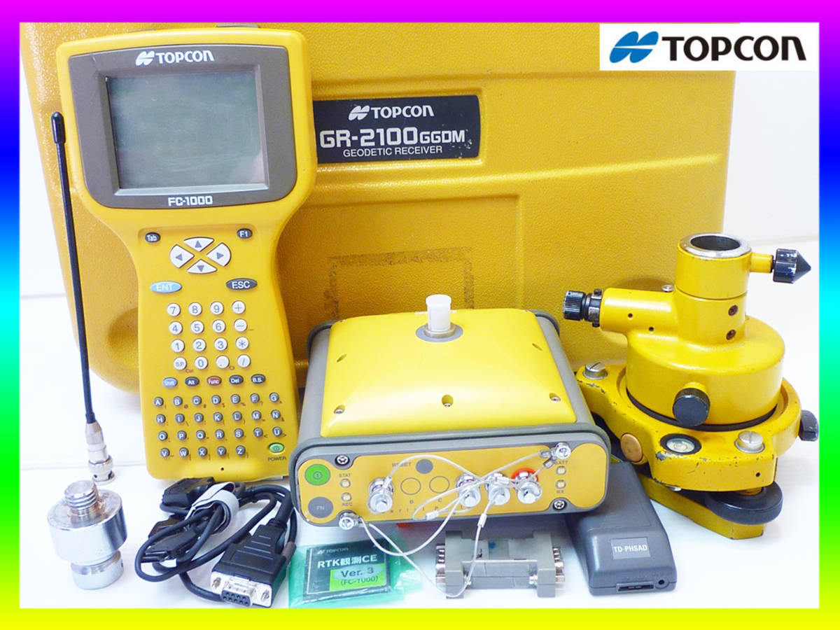 Topcon GR-2100 Geodetic Receiver with FC-1000 Data Collector [1056109613]