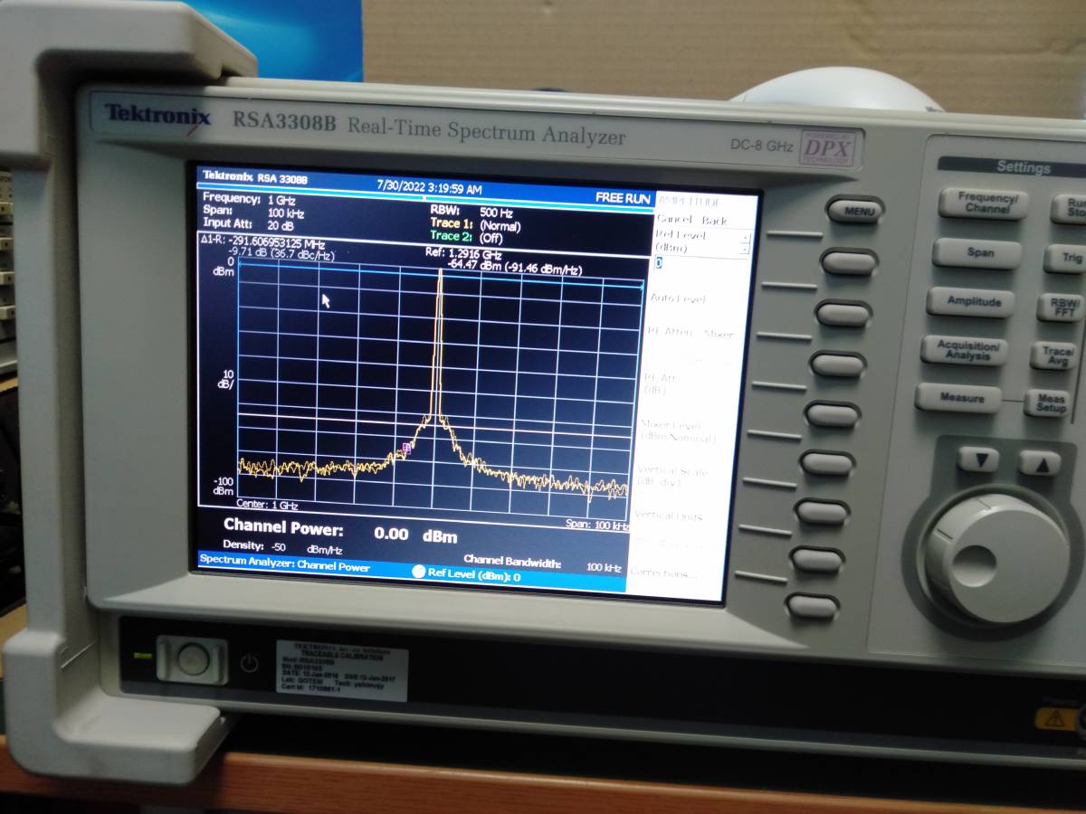 Tektronix RSA3308B Real-Time Spectrum Analyzer 8GHz [h1059009963]