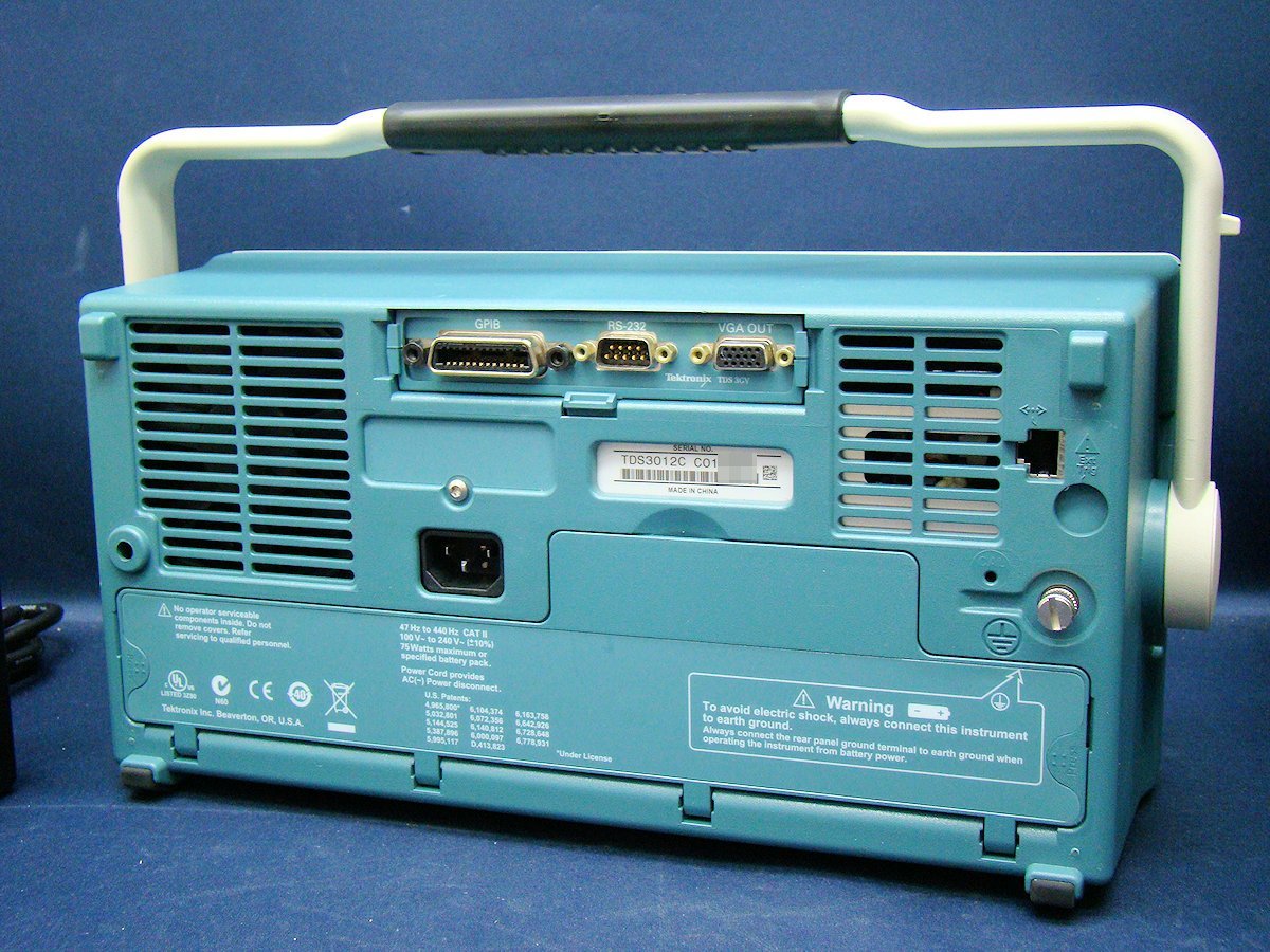 Tektronix TDS3012C Digital Oscilloscope 100MHz 1.5GS/s [w1062124333]