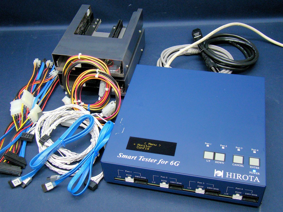 Hirota S64PV1-F1 SMART TESTER HDD/SSD Evaluation Tester SAS/SATA 1.5/3/6Gbps [q1062818069]