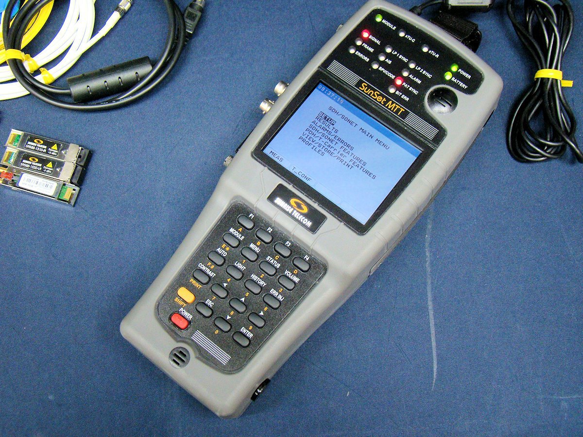 Sunrise Telecom SunSet MTT Basic Color SDH SONET Analyzer [p1063777965]