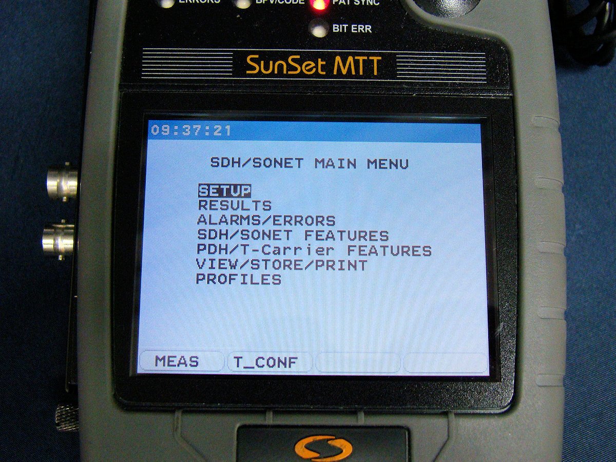 Sunrise Telecom SunSet MTT Basic Color SDH SONET Analyzer [p1063777965]