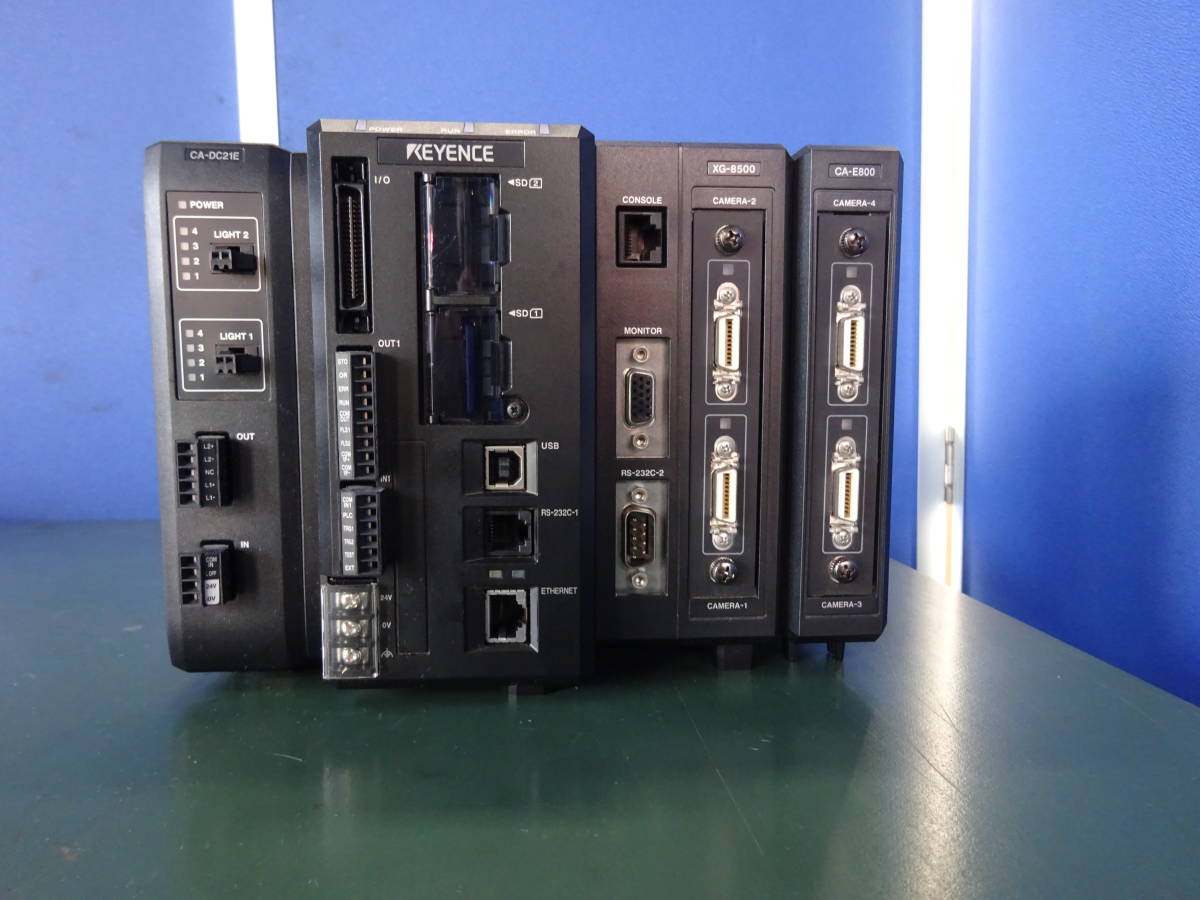 Keyence CV-8500 CA-E800 CA-DC21E Multi-Camera Image System [t1067071366]