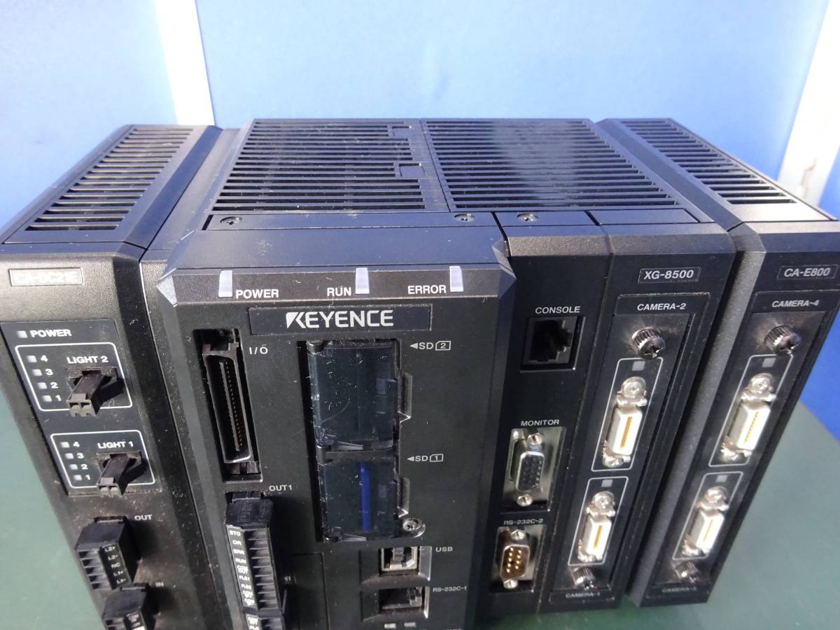 Keyence CV-8500 CA-E800 CA-DC21E Multi-Camera Image System [t1067071366]
