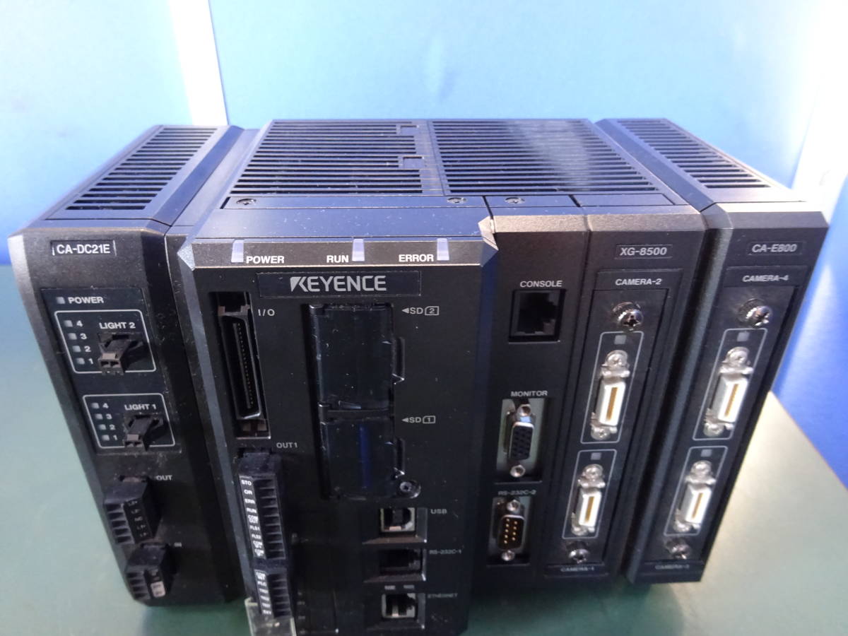 Keyence CV-8500 CA-E800 CA-DC21E Multi-Camera Image System [x1067066479]