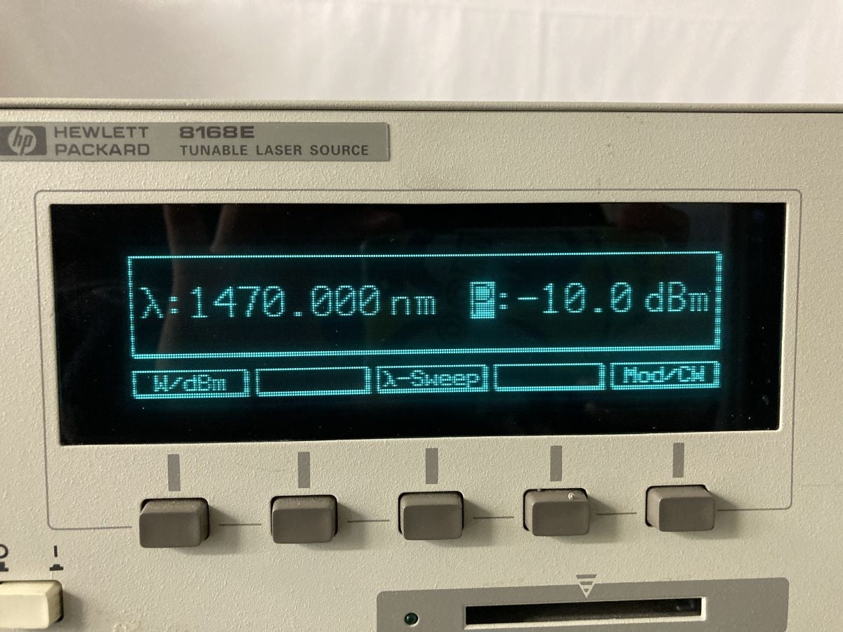 HP 8168E Tunable Laser Source 1470-1580nm [l1073825577]