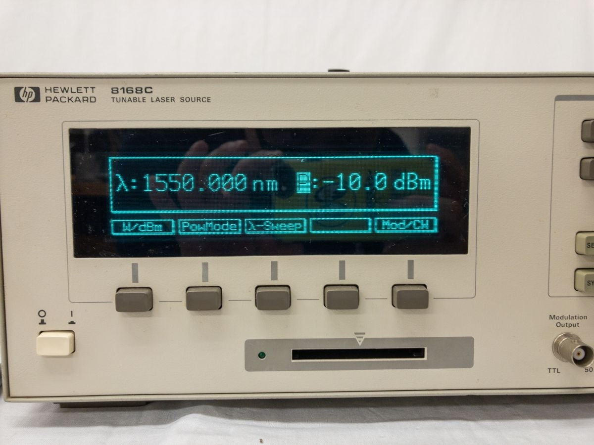HP 8168C Tunable Laser Source 1470-1580nm [g1073827294]