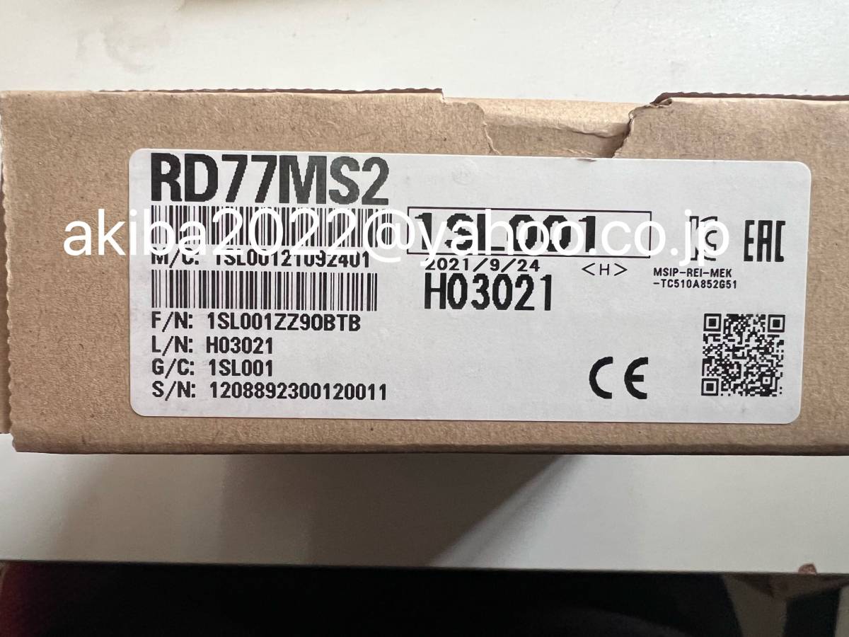 Mitsubishi Electric RD77MS2 Motion Unit Sequencer [x1083580394]