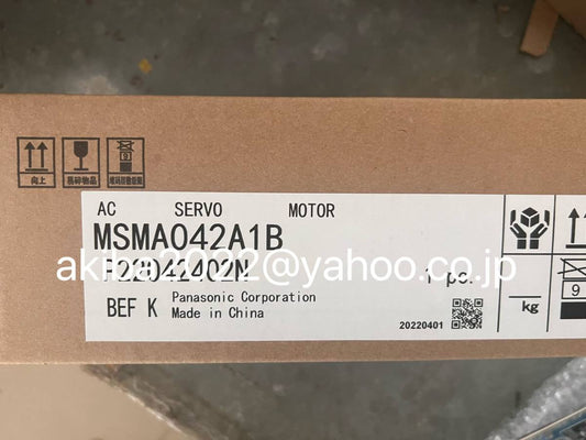 Panasonic MSMA042A1B Servo Motor [k1084789524]